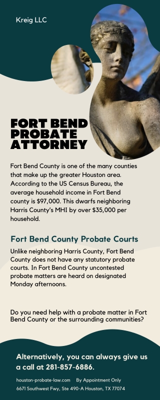 Fort Bend Probate Attorney - www.Houston-probate-law.com