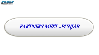 The Partners meet at Punjab - KEI Industries