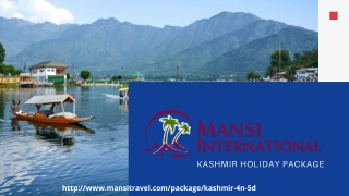 Kashmir Holiday Package