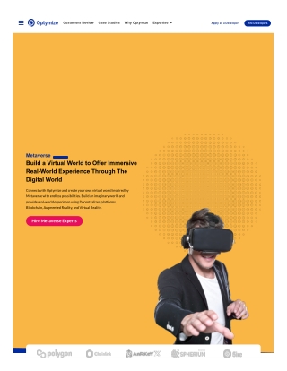 Hire Top 5% of Freelance Metaverse Developers | Optymize