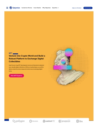 Hire Top 5% of Freelance NFT Developers | Optymize