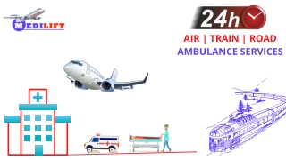 Avail Air Ambulance from Dibrugarh and Hyderabad with Finest Health Support