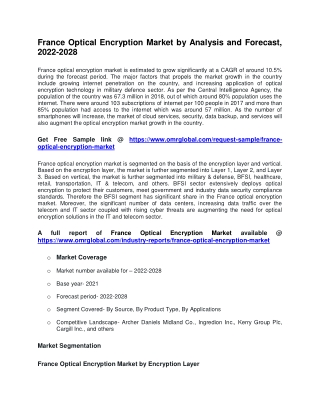 France Optical Encryption Market