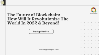 The Future of Blockchain