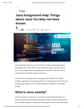 6 Things About Java You May Not Have Known