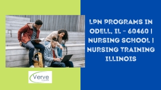 LPN Programs in Odell, IL – 60460  Nursing School  Nursing Training Illinois