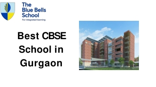 Best CBSE School in Gurgaon