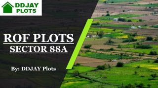 ROF Plots Sector Gurgaon | Call  91 9643000063