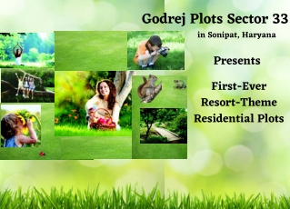 Godrej Plots Sector 33 Sonipat Haryana - Brochure