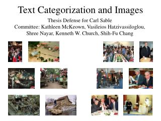 Text Categorization and Images
