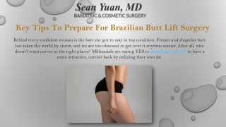 Brazilian Butt Lift Cost | Aesthetic and Bariatrics