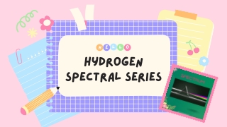 Hydrogen spectral series