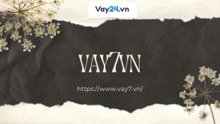 Vay Tiêu Dùng