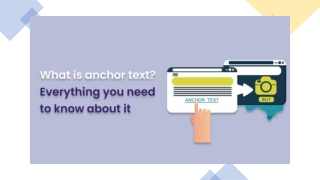 What Is Anchor Text Everything You Need to Know