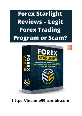 Forex Starlight Reviews – Legit Forex Trading Program or Scam_