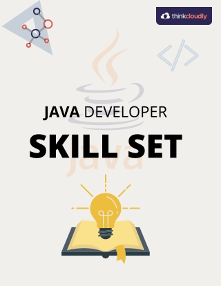 Java Developer Skills Set