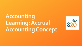 Accounting Learning: Accrual Accounting Concept