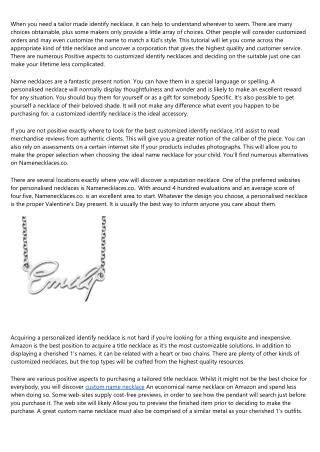 4 Dirty Little Secrets About the custom made necklace Industry
