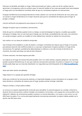 Trucos para sacar el maximo partido a la reforma de tu hogar