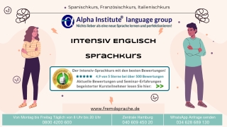 Intensiv Englisch Sprachkurs - Alpha Institute