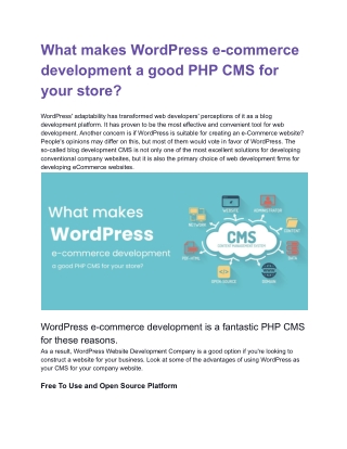What makes WordPress e-commerce development a good PHP CMS for your store_.docx (1)