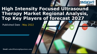 High Intensity Focused Ultrasound Therapy Market Size, Share, Growth