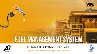 Simplified Fuel Management System