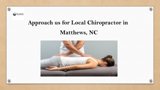 Local Chiropractic