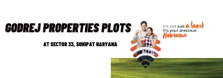 Godrej Properties Plots in Sector 33 Sonipat - PDF