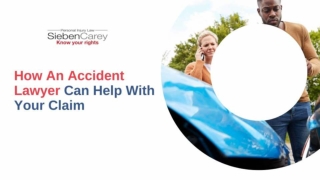 How An Accident Lawyer Can Help With Your Claim