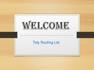 Get the Best New Roofs in Rugeley