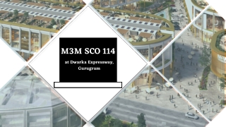 M3M SCO 114 Dwarka Expressway Gurugram - Brochure