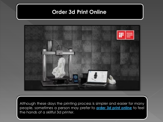 Order 3d Print Online 