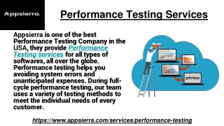 Performance Testing Services