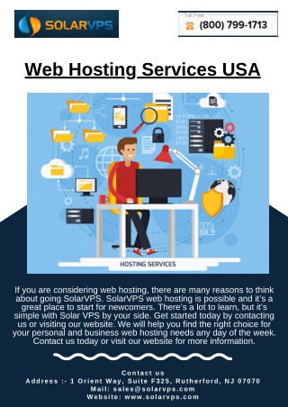 Web Hosting Services USA