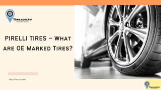 PIRELLI TIRES – What are OE Marked Tires and Are They Important1