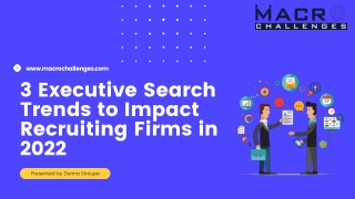 Recruiting partner in new york- Macrochallenges