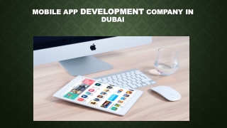 Mobile App Development Company in Dubai