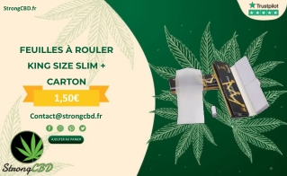 FEUILLES À ROULER KING SIZE SLIM   CARTON