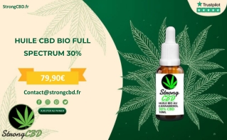 HUILE CBD BIO FULL SPECTRUM 30%