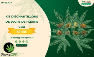 KIT D’ÉCHANTILLONS DE 20GRS DE FLEURS CBD