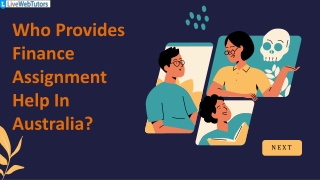 Who Provides Finance Assignment Help In Australia