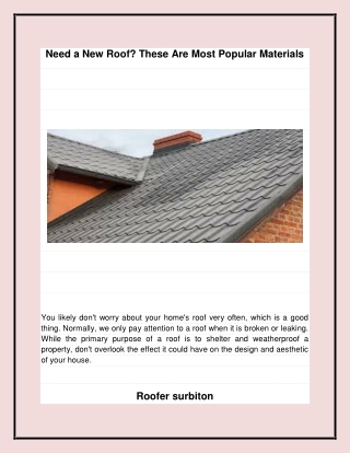 The best Roof repairs in Molesey