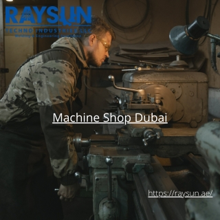 Machine Shop Dubai