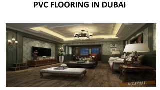 PVC FLOORING IN DUBAI