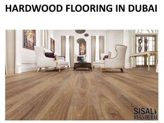 HARDWOOD FLOORING IN DUBAI