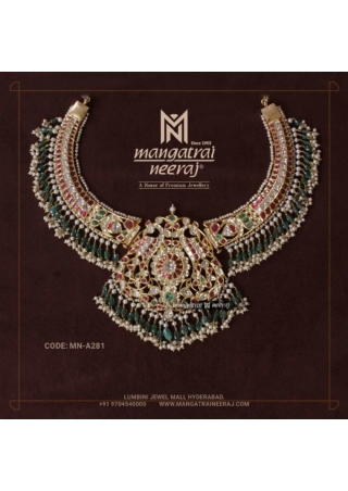Kundan Necklace with Uncut Diamonds