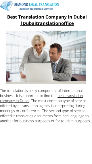 Best Translation Company in Dubai Dubaitranslationoffice
