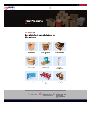 Complete Packaging Solutions in Ahmedabad