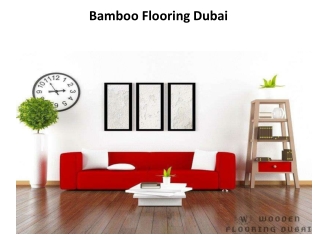Bamboo Flooring Dubai